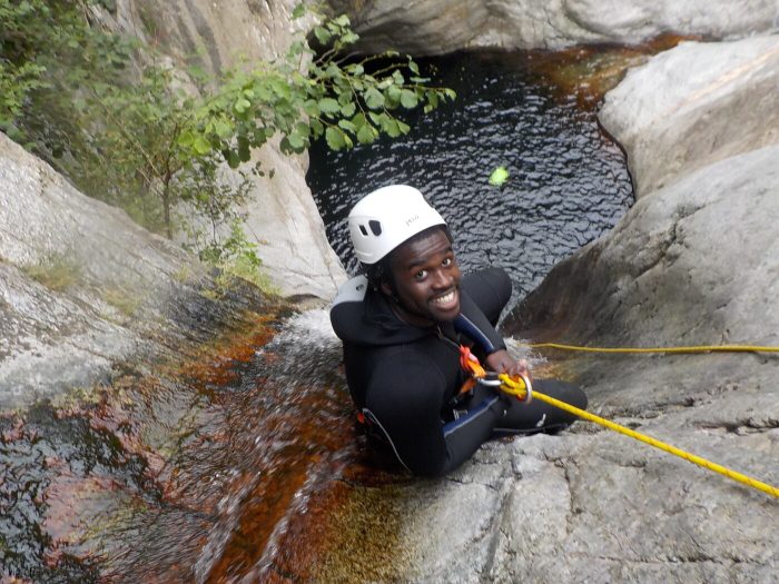Canyoning Gourg des Anelles à Céret dans les Pyrénées Orientales