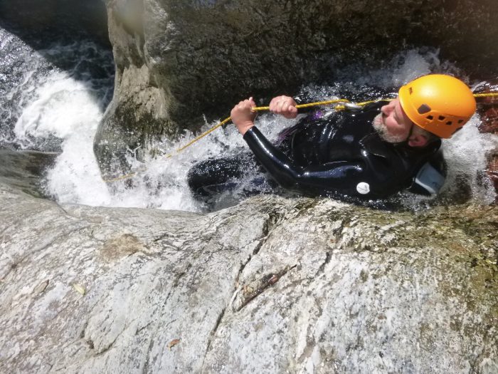 Canyoning Gourg des Anelles à Céret dans les Pyrénées Orientales
