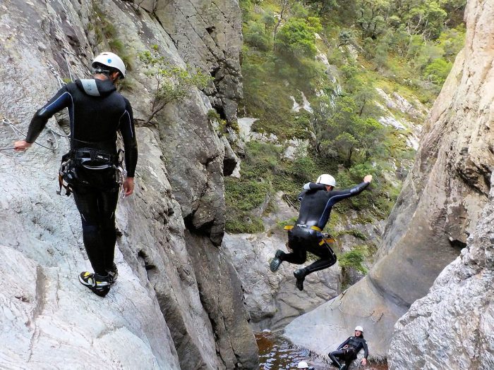 Canyoning Gourg des Anelles à Céret dans les Pyrénées Orientales