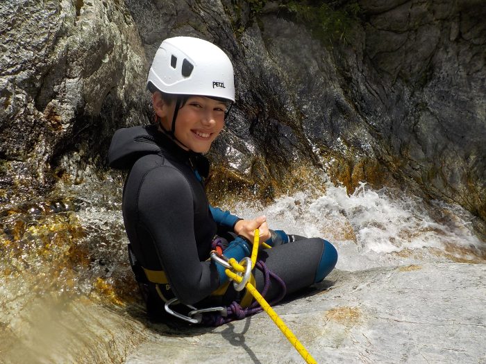 Canyoning Gourg des Anelles à Céret dans les Pyrénées Orientales