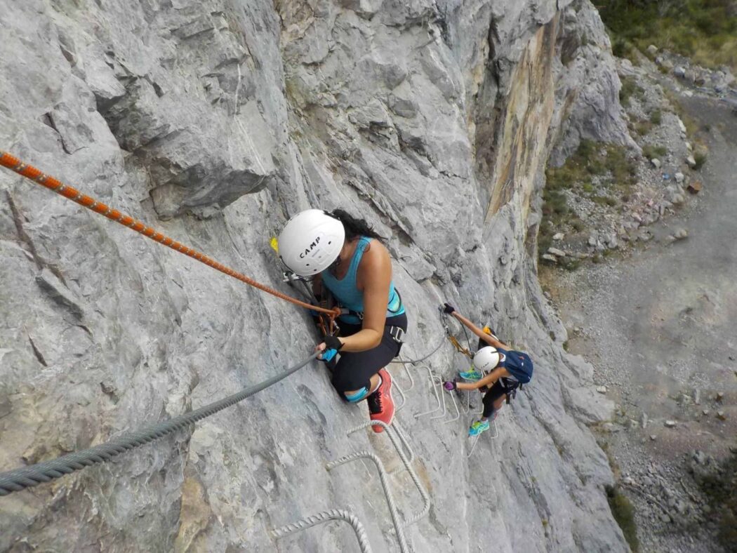 Via Ferrata La Panoramique Saint Paul de Fenouillet dans les Pyrénées Orientales